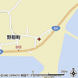 島根県松江市野原町61周辺の地図