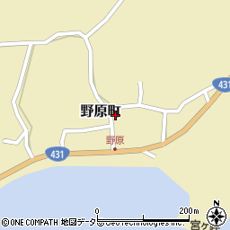 島根県松江市野原町126周辺の地図