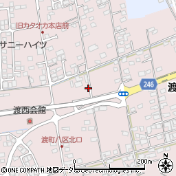 鳥取県境港市渡町2594周辺の地図