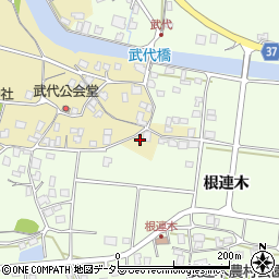 島根県松江市鹿島町武代290周辺の地図