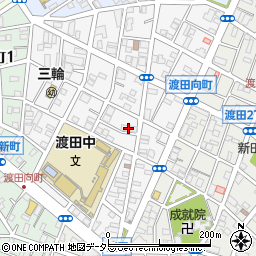 まいばすけっと川崎渡田向町店周辺の地図