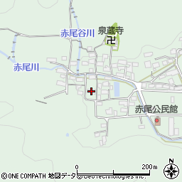 岐阜県山県市赤尾885周辺の地図