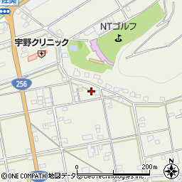 岐阜県山県市東深瀬229周辺の地図