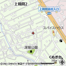 神奈川県相模原市南区上鶴間3丁目8-4周辺の地図