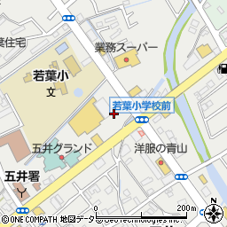 米乃家　五井店周辺の地図