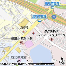 ファミリーマート鳥取覚寺店周辺の地図