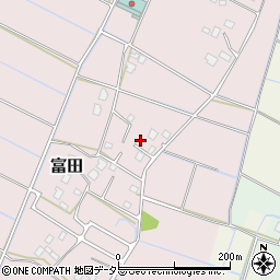 千葉県大網白里市富田1392周辺の地図