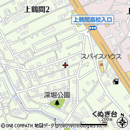 神奈川県相模原市南区上鶴間3丁目8-2周辺の地図