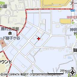 神奈川県横浜市鶴見区獅子ケ谷3丁目4-26周辺の地図