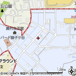 神奈川県横浜市鶴見区獅子ケ谷3丁目4-22周辺の地図