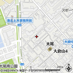 街カフェ 大倉山ミエル周辺の地図