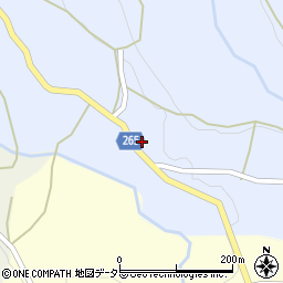 兵庫県美方郡新温泉町多子522-2周辺の地図