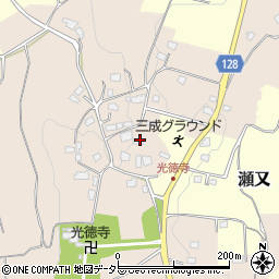千葉県市原市中野周辺の地図