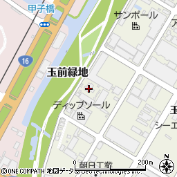 千葉珪曹千葉工場周辺の地図