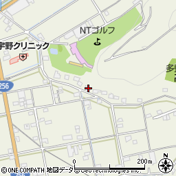 岐阜県山県市東深瀬268周辺の地図