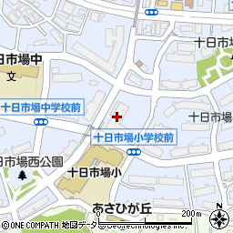 クレールレジデンス横浜十日市場周辺の地図