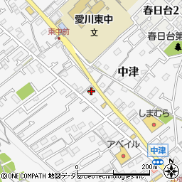 神奈川県愛甲郡愛川町中津170周辺の地図