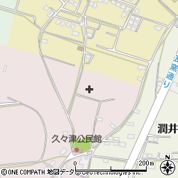 千葉県市原市久々津569-3周辺の地図