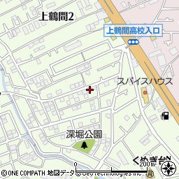 神奈川県相模原市南区上鶴間3丁目8-19周辺の地図