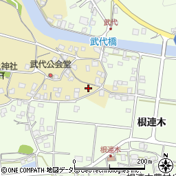 島根県松江市鹿島町武代307周辺の地図