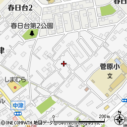 神奈川県愛甲郡愛川町中津1196-6周辺の地図