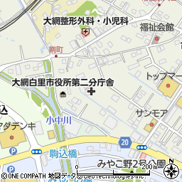 千葉県大網白里市大網43周辺の地図