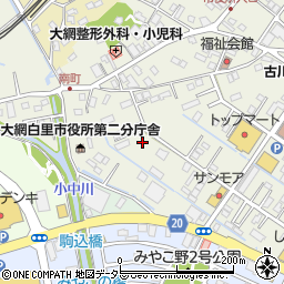 千葉県大網白里市大網42周辺の地図