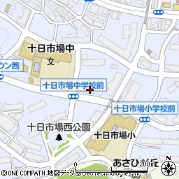 ドレッセ横浜十日市場サニーテラス周辺の地図
