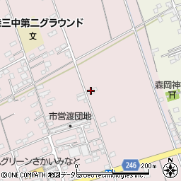 鳥取県境港市渡町1847-3周辺の地図