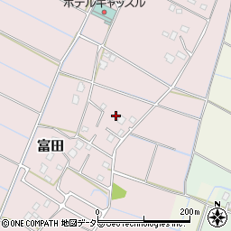 千葉県大網白里市富田1393周辺の地図
