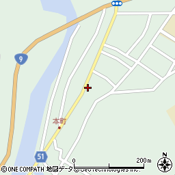 青谷浜町簡易郵便局周辺の地図