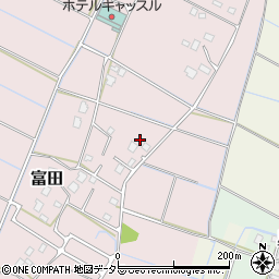 千葉県大網白里市富田1379周辺の地図