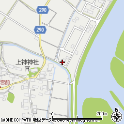 岐阜県美濃市笠神2083周辺の地図