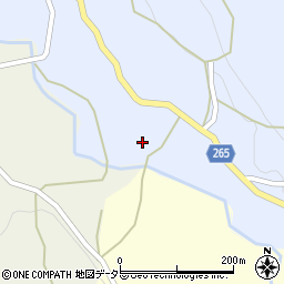 兵庫県美方郡新温泉町多子480周辺の地図