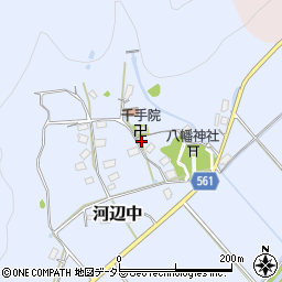 京都府舞鶴市河辺中周辺の地図