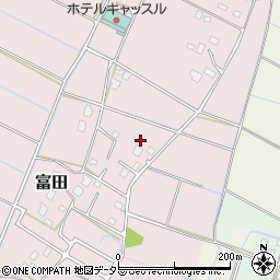 千葉県大網白里市富田1380周辺の地図