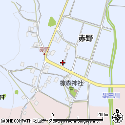 京都府舞鶴市赤野436-1周辺の地図