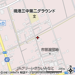 鳥取県境港市渡町1860-3周辺の地図