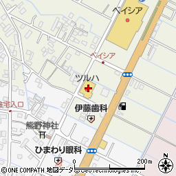 千葉県大網白里市大網243周辺の地図