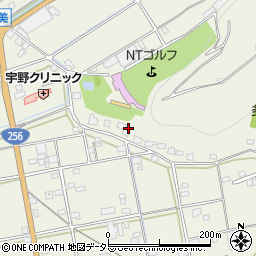 岐阜県山県市東深瀬287周辺の地図