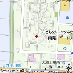 鳥取県鳥取市南隈22周辺の地図
