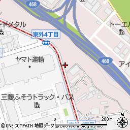 神奈川県厚木市上依知770-1周辺の地図