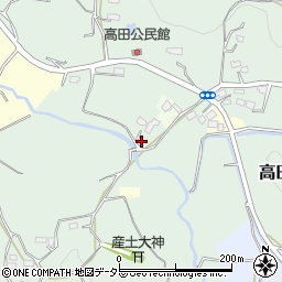 千葉県市原市高田263周辺の地図