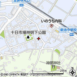 神奈川県横浜市緑区十日市場町906周辺の地図