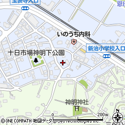 神奈川県横浜市緑区十日市場町905周辺の地図