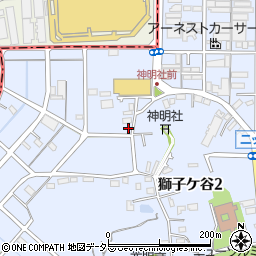 コーポ東周辺の地図