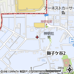 神奈川県横浜市鶴見区獅子ケ谷3丁目2-20周辺の地図