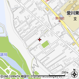 神奈川県愛甲郡愛川町中津80-12周辺の地図