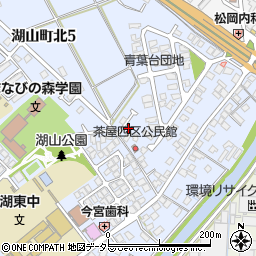 鳥取県鳥取市湖山町北6丁目453-10周辺の地図