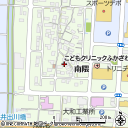 鳥取県鳥取市南隈71周辺の地図